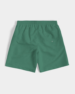 Summer Dark Green Men's Shorts