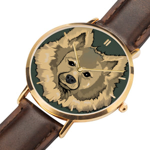 KV Vintage Brown Timepiece