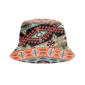 Pink Aztec Reversible Bucket Hat