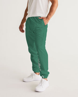 Summer Dark Green Men's Track Pants