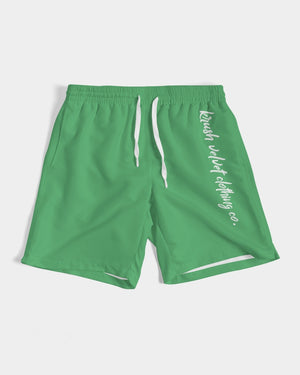 Basic Green Men's Shorts