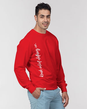 Red Alert Men's Classic French Terry Crewneck Pullover