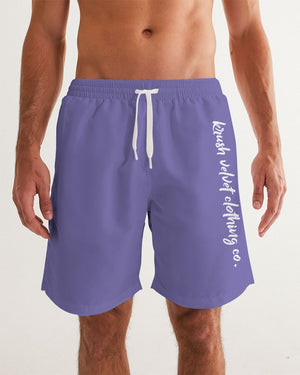 Summer Soft Purple Men's Shorts