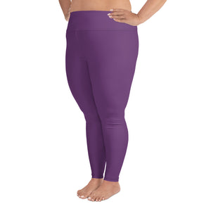 Purple Plus Size Leggings