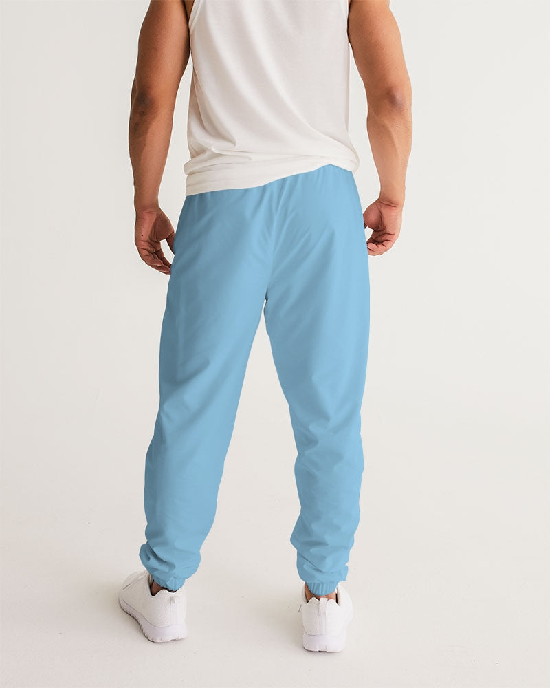Light Blue Bamboo & Organic Cotton Stretch Fit Track Pants Men