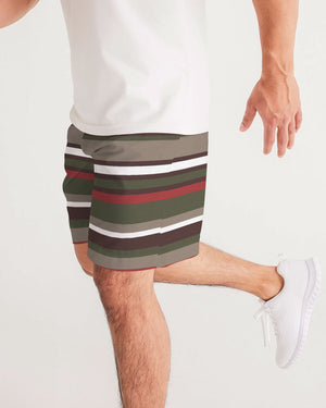 KV Stripe Men's Jogger Shorts