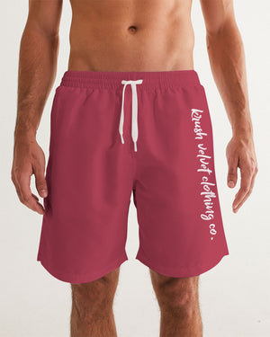 Summer Red Men's Shorts
