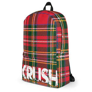 Camp 51 Red Plaid Backpack