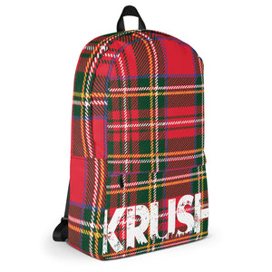 Camp 51 Red Plaid Backpack